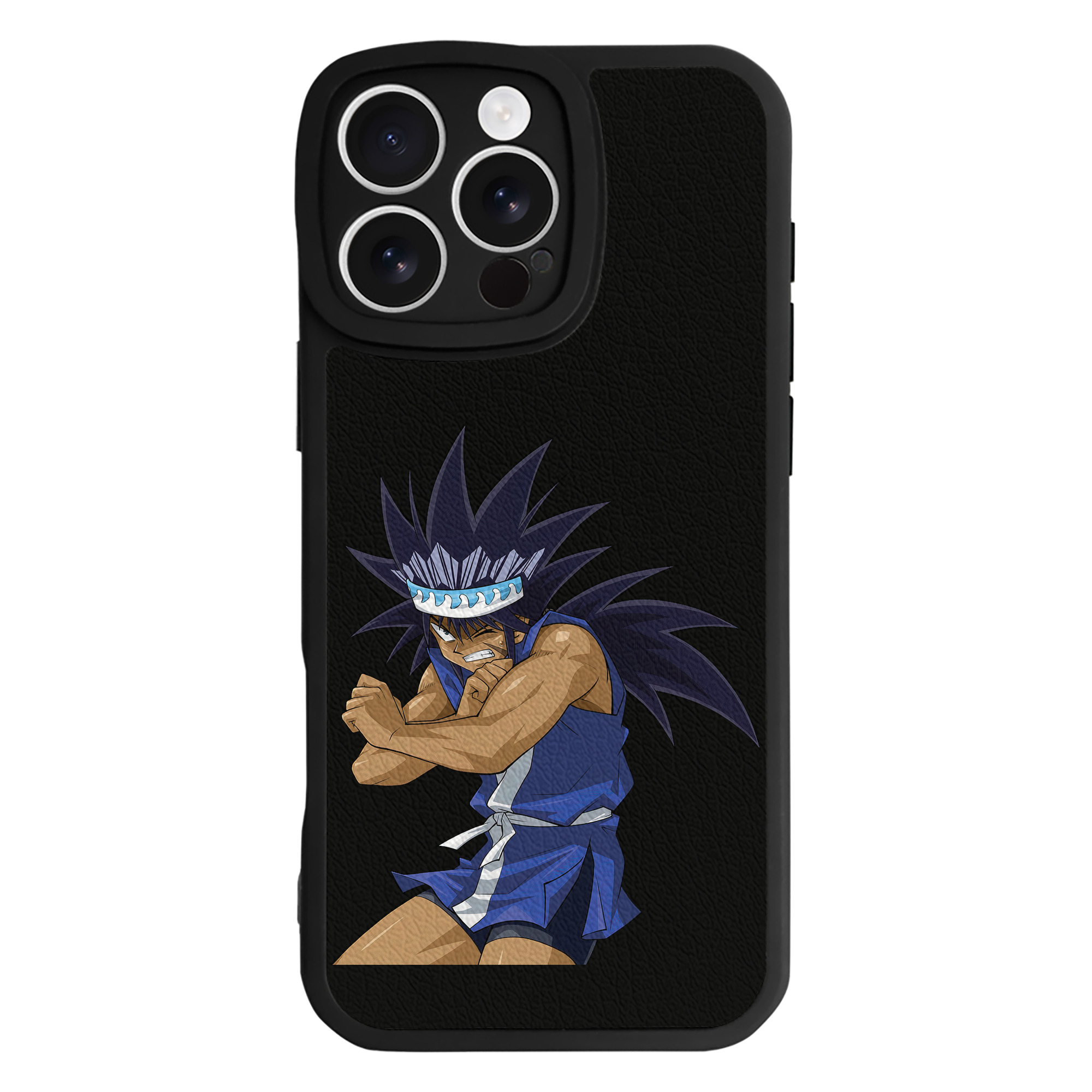 （画像用） 遊☆戯☆王 Yu-Gi-Oh! 【iPhone 16シリーズ対応】シリコンスマホケース（レザー調） 材質：シリコン